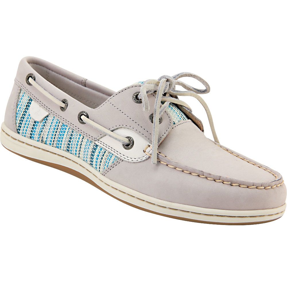 Sperry Koifish Boat Shoes - Womens Grey Blue