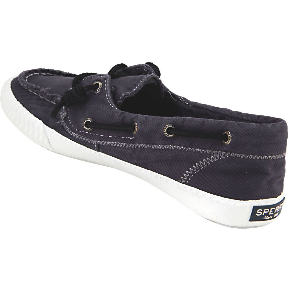 Sperry Sayel Away Washed Boat Shoes - Womens Navy Back View