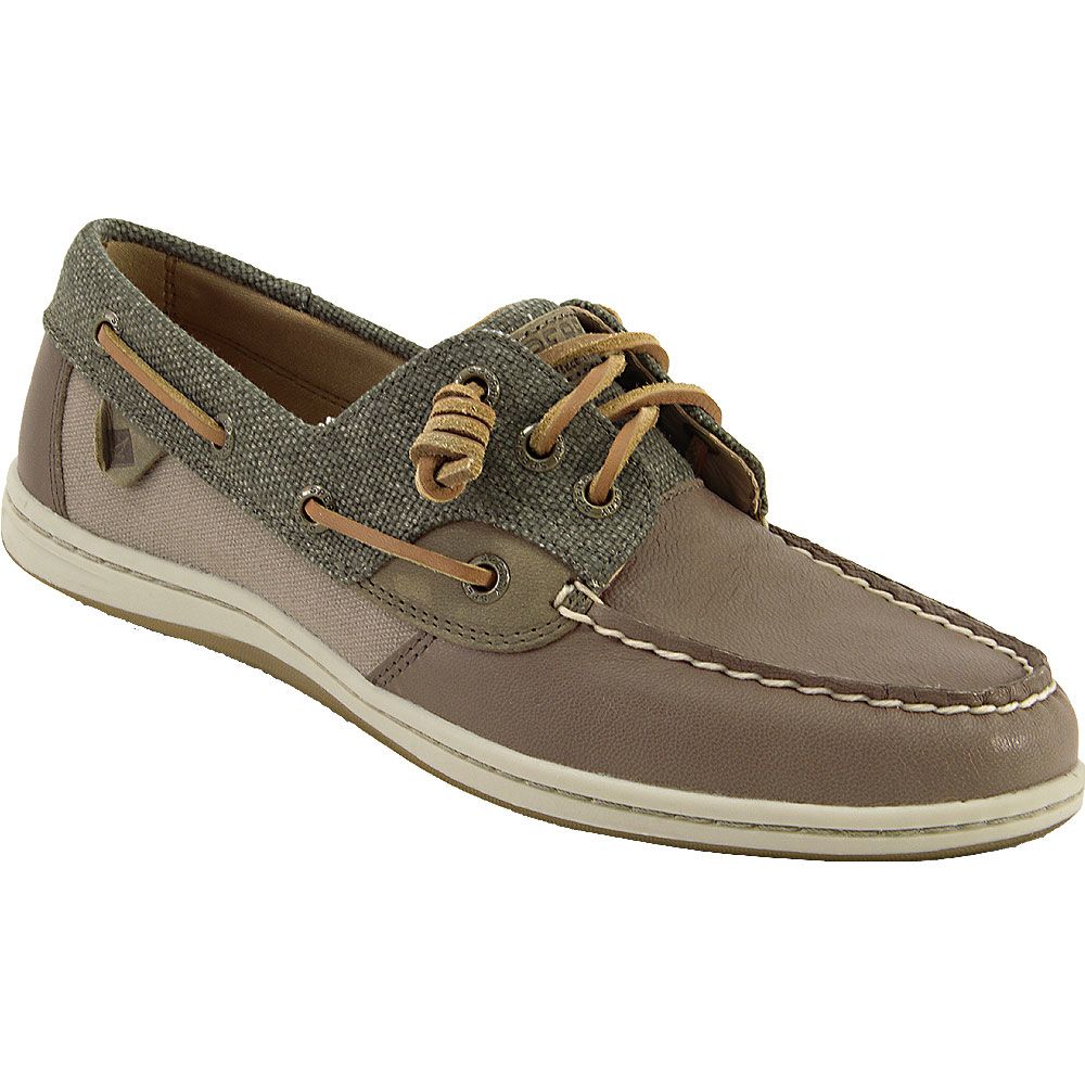 Sperry Songfish Wax Boat Shoes - Womens Tan