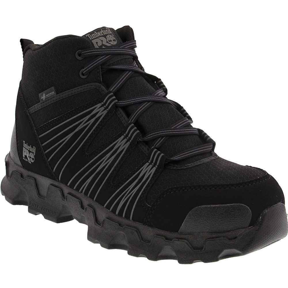 Timberland PRO Powertrain Mid Esd Safety Toe Work Shoes - Mens Black