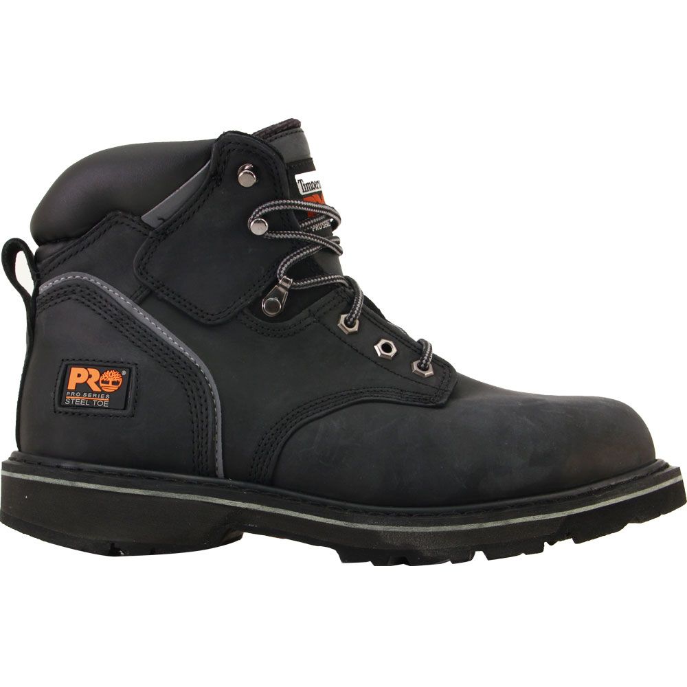 Timberland PRO 33032 Pit Boss Safety Toe Work Boots - Mens Black Side View