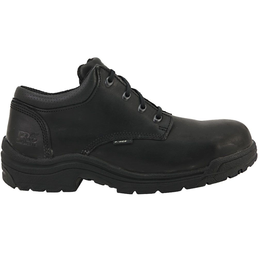 Timberland PRO 47028 Safety Toe Work Shoes - Mens Black Side View