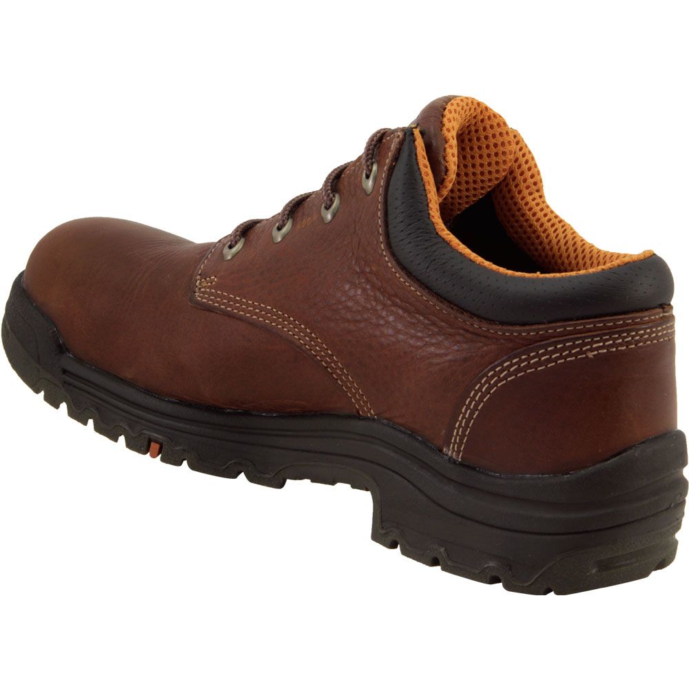 Timberland PRO 47028 Safety Toe Work Shoes - Mens Brown Back View