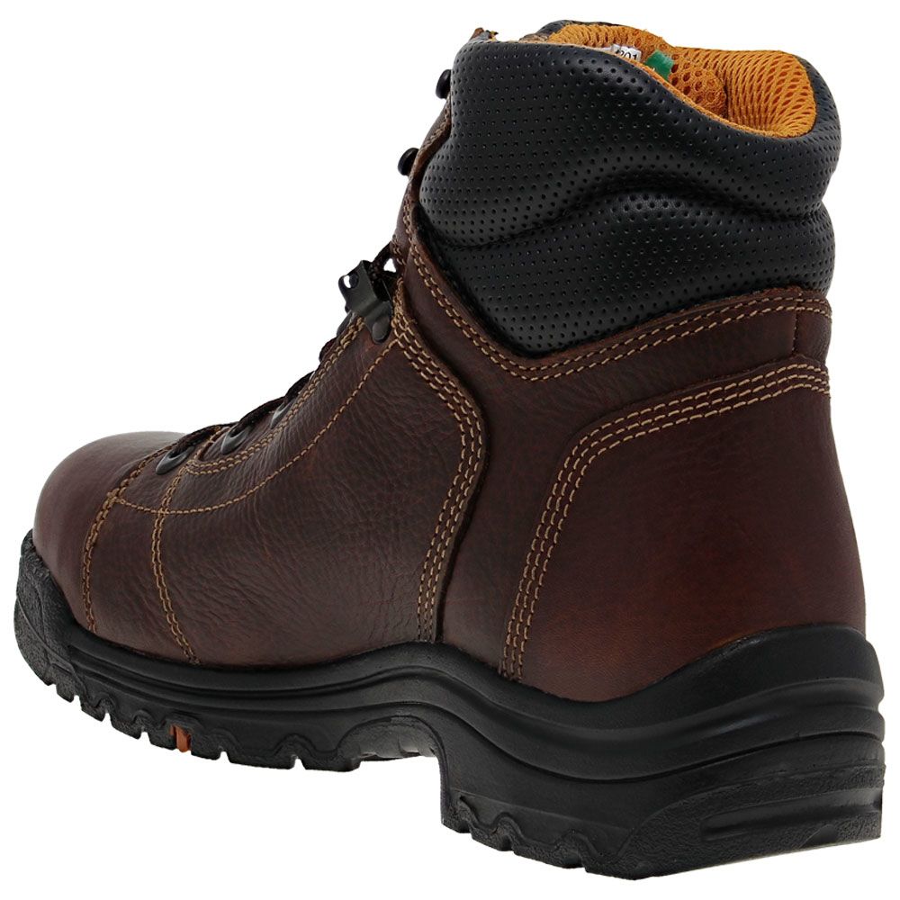 Timberland PRO 50506 Safety Toe Work Boots - Mens Brown Back View