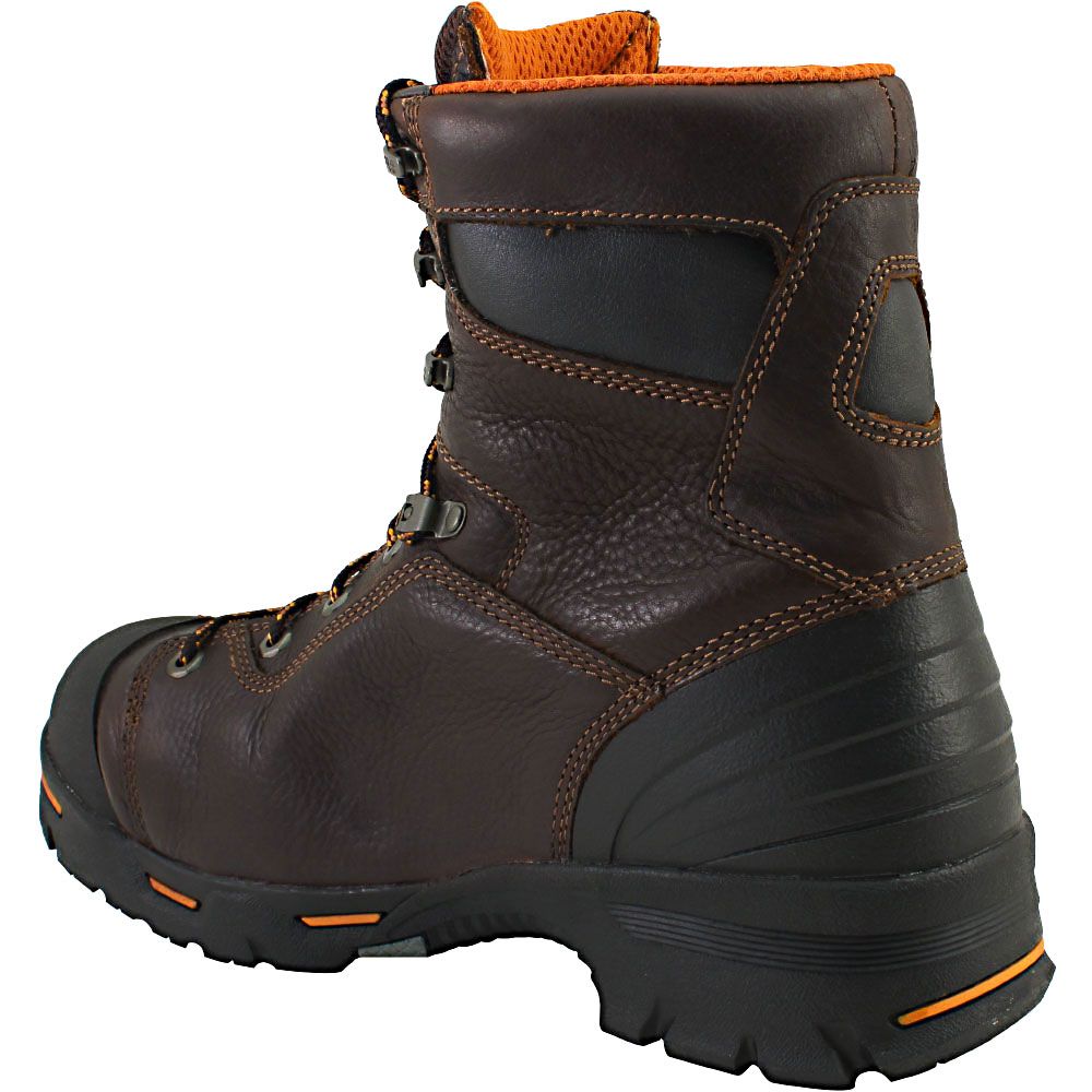 Timberland PRO 52561 Steel Toe Work Boots - Mens Brown Back View