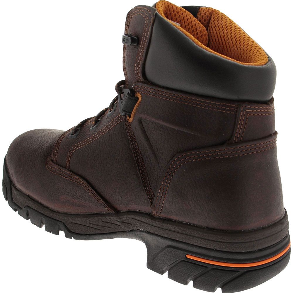 Timberland PRO 86518 Safety Toe Work Boots - Mens Brown Back View