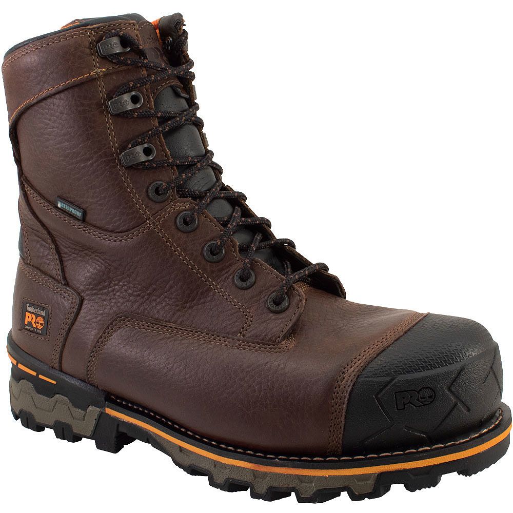 Timberland PRO 89628 Composite Toe Work Boots - Mens Brown