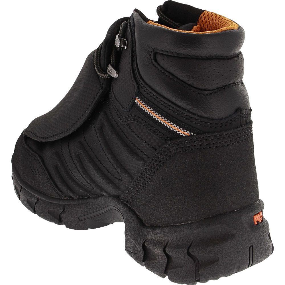 Timberland PRO Excave Metguard Safety Toe Work Boots - Mens Black Back View