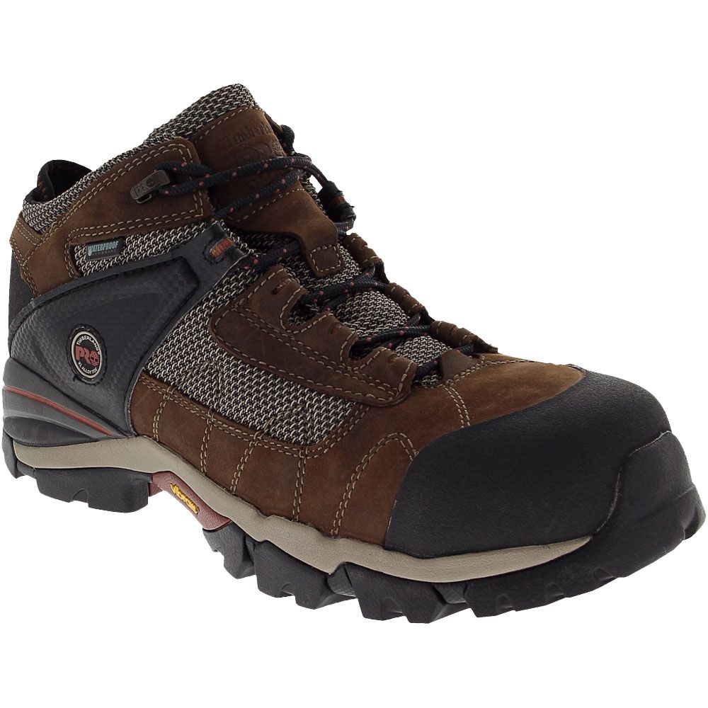 Timberland PRO 91696 Safety Toe Work Boots - Mens Brown