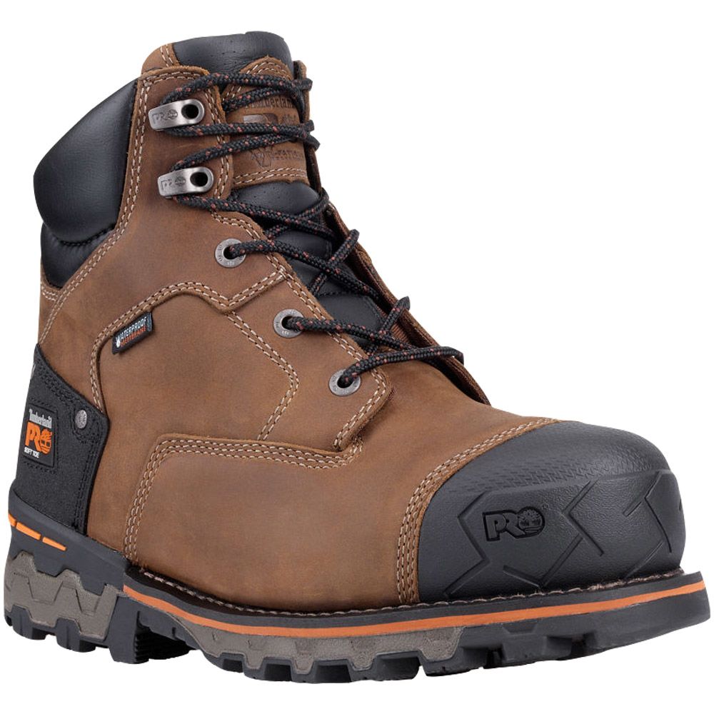Timberland PRO Boondock Non-Safety Toe Work Boots - Mens Brown