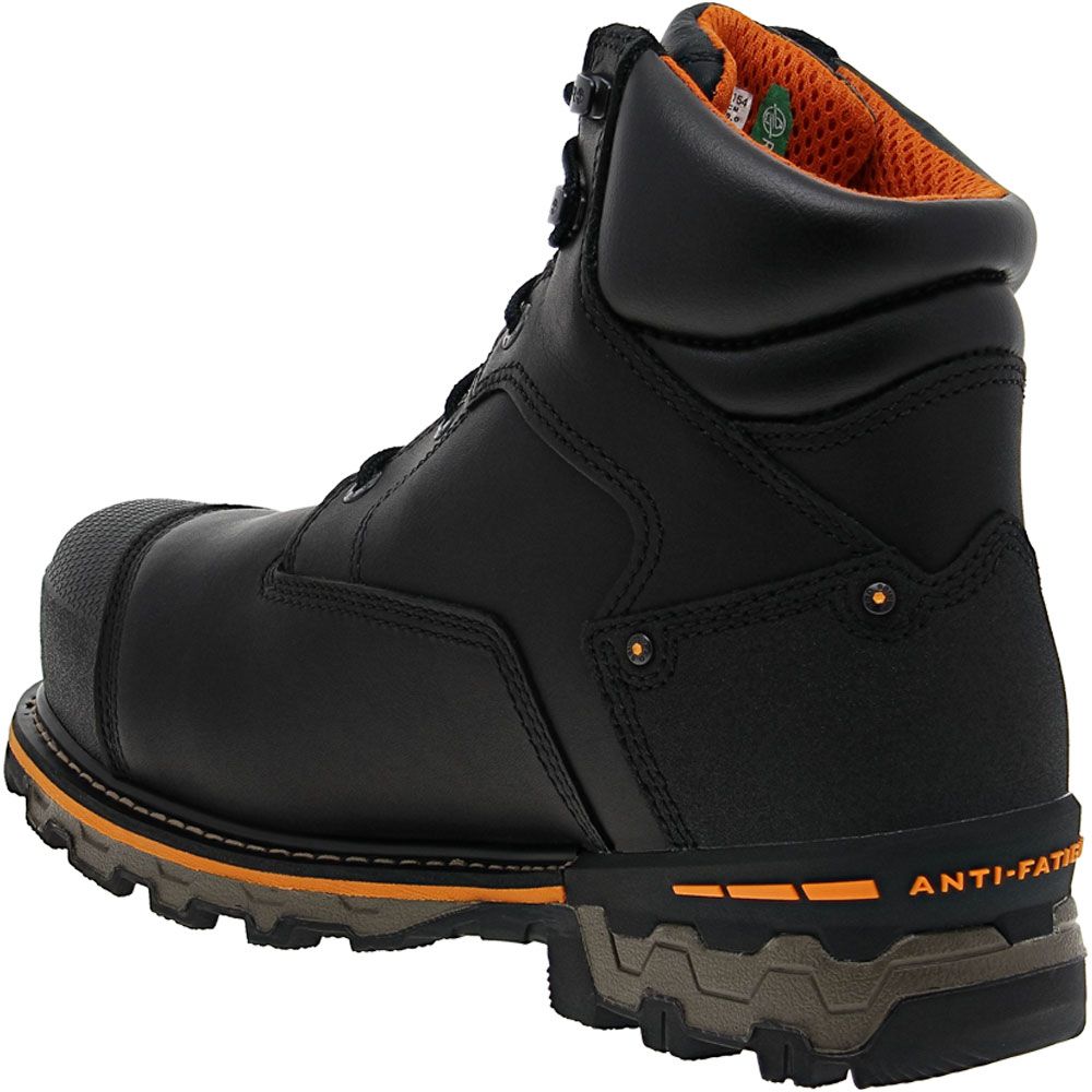 Timberland PRO Boondock 6in H2O Composite Toe Boots - Mens Black Back View