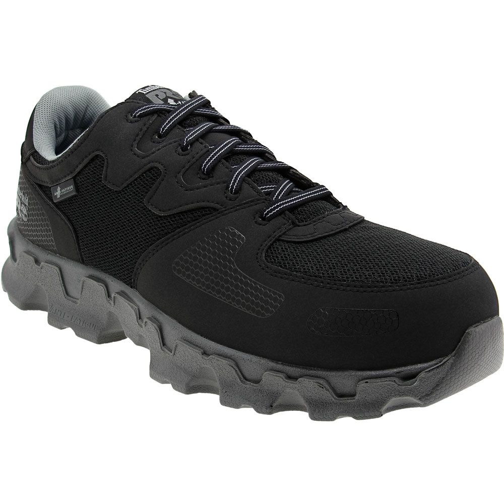 Timberland PRO Power Train Safety Toe Work Shoes - Mens Black Grey