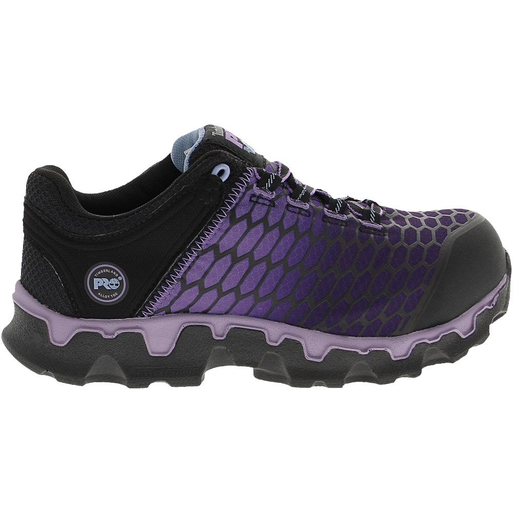Timberland PRO Powertrain Steel Toe Work Shoes - Womens Purple Black