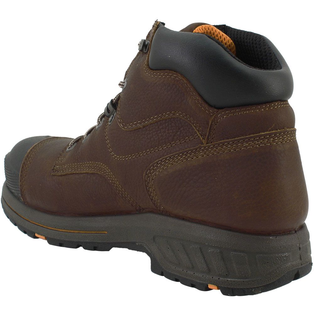 Timberland PRO Helix Hd Composite Toe Work Boots - Mens Brown Back View
