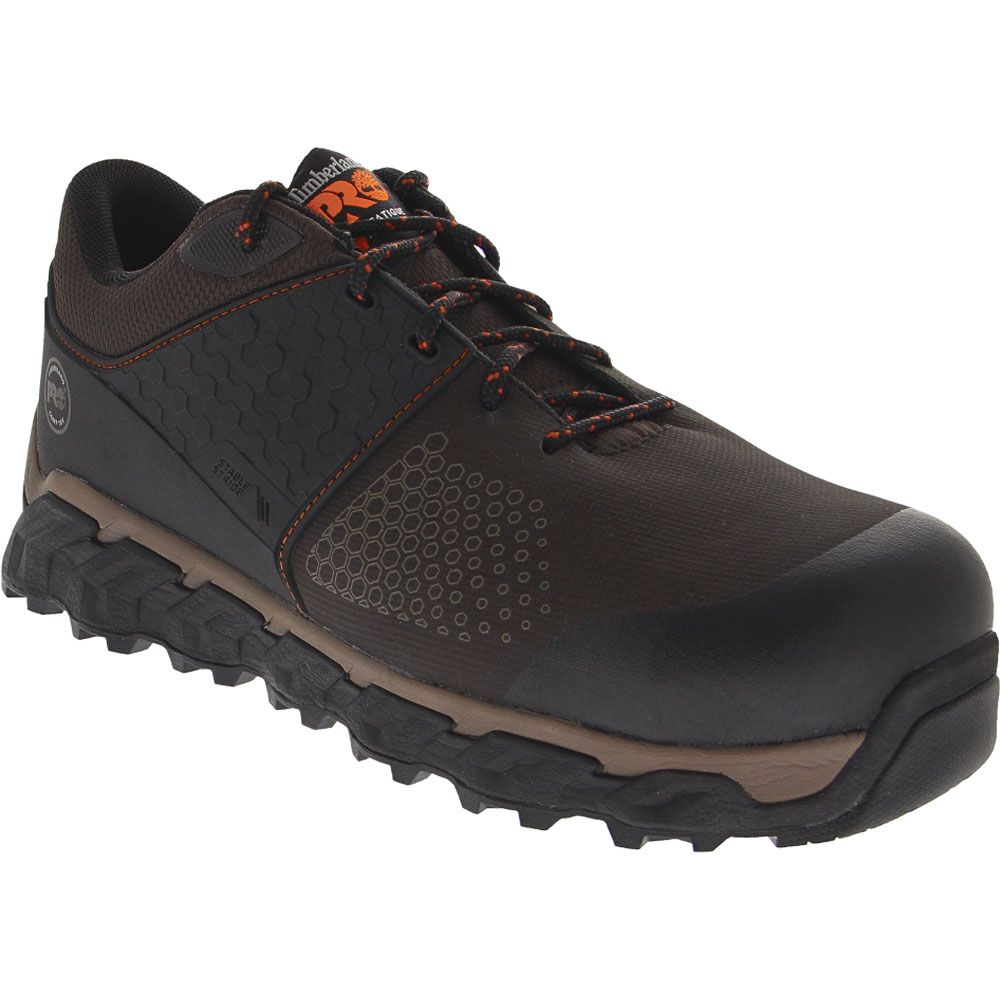 Timberland PRO Ridgework Low Composite Toe Work Shoes - Mens Brown