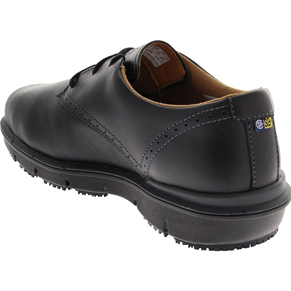 Timberland PRO Boldon Ox Safety Toe Work Shoes - Mens Black Back View