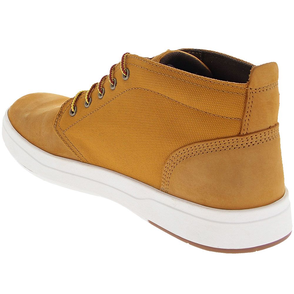 Timberland Davis Square Casual Boots - Mens Wheat Back View