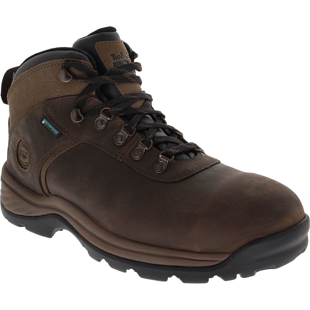 Timberland PRO Flume Work Safety Toe Work Boots - Mens Brown