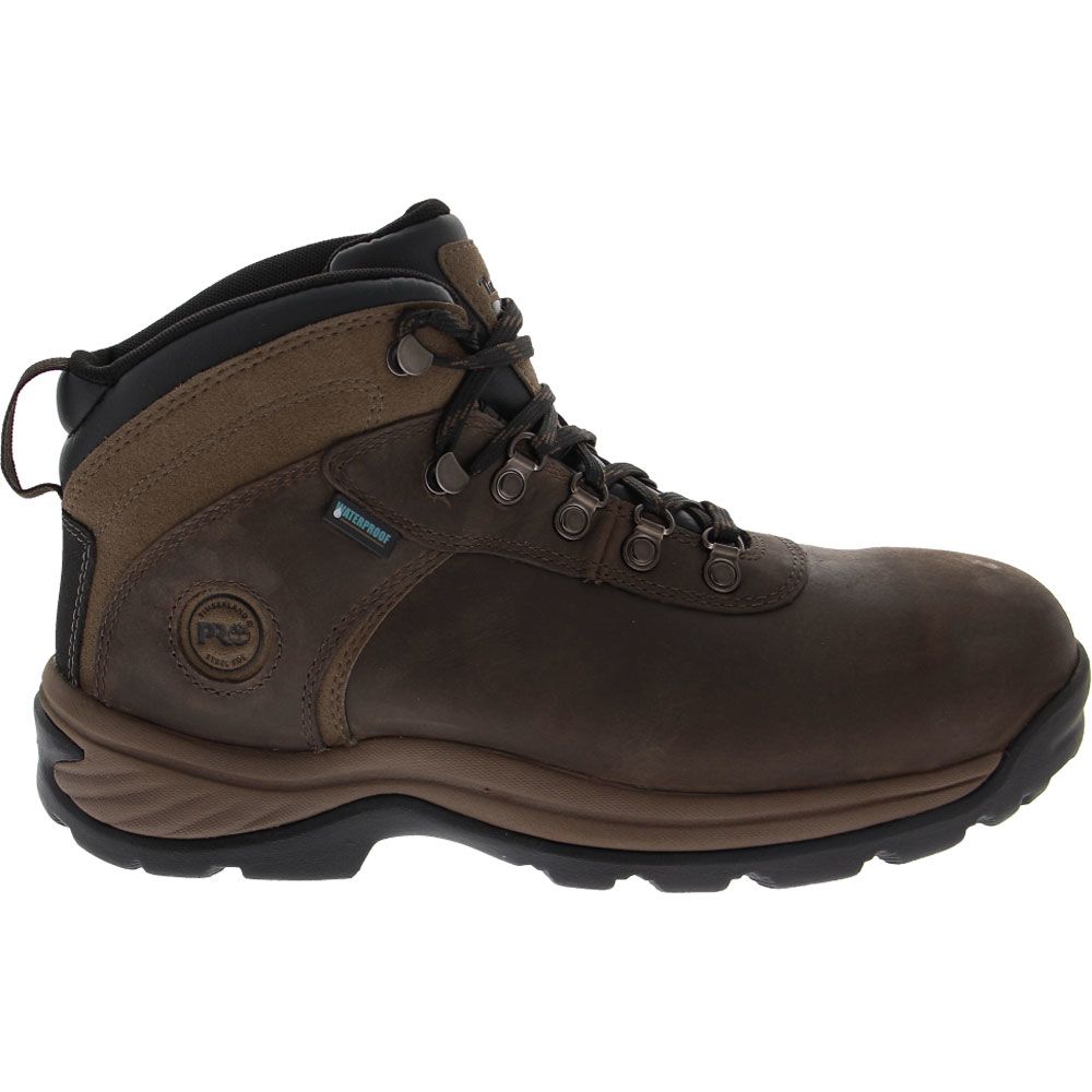 Timberland PRO Flume Work Safety Toe Work Boots - Mens Brown