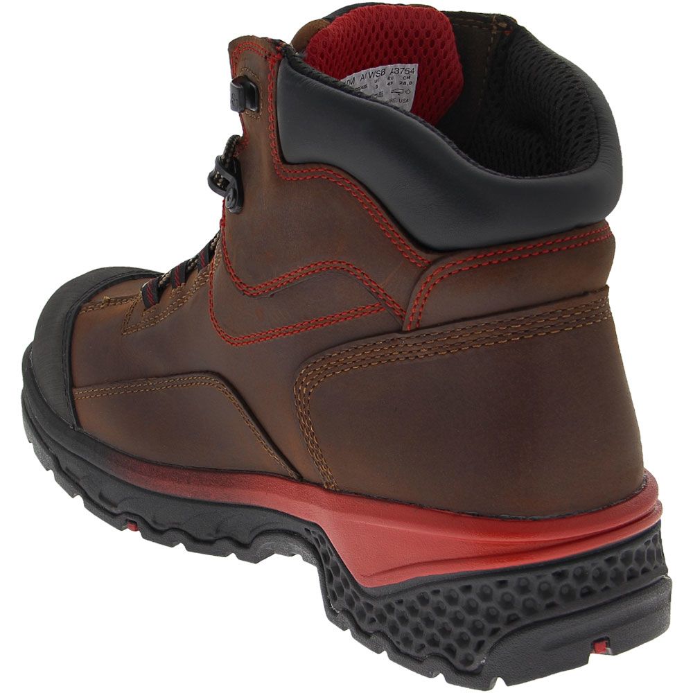 Timberland PRO Bosshog Composite Toe Work Boots - Mens Brown Back View