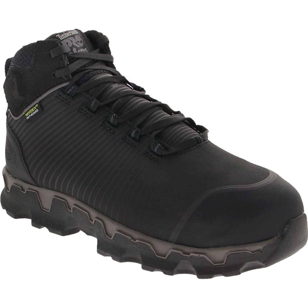 Timberland PRO Powertrain Alloy Safety Toe Work Shoes - Mens Black