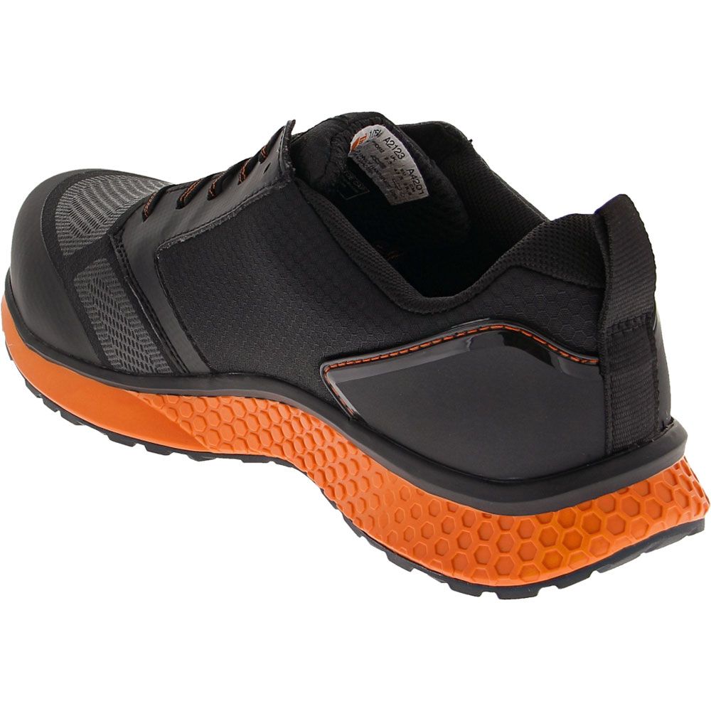 Timberland PRO Reaxion Composite Toe Work Shoes - Mens Black Back View