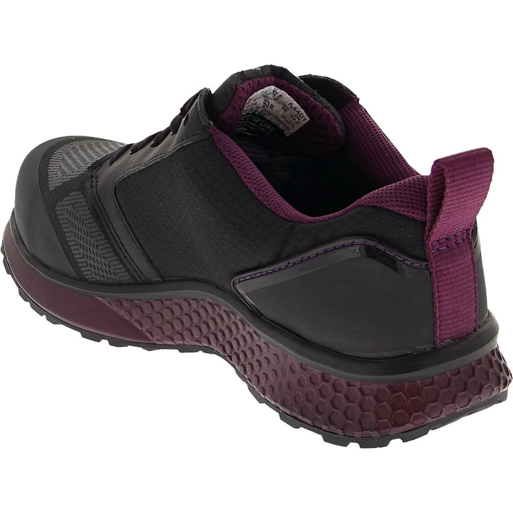 Timberland PRO Reaxion Composite Toe Work Shoes - Womens Black Back View