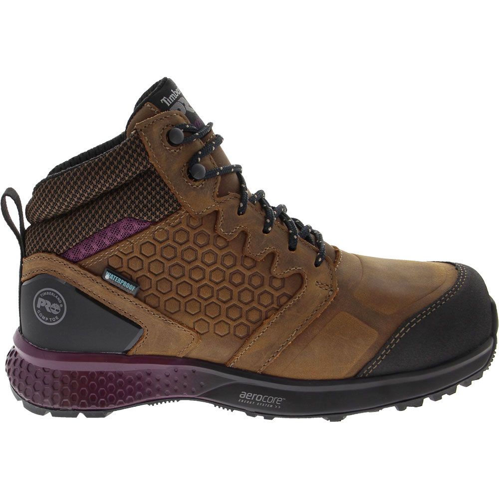 solely ring curly Timberland PRO Reaxion Mid | Womens Comp Toe Work Boots |Rogan's Shoes