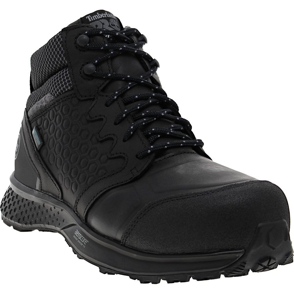 Timberland PRO Reaxion Mid Composite Toe Work Boots - Womens Black