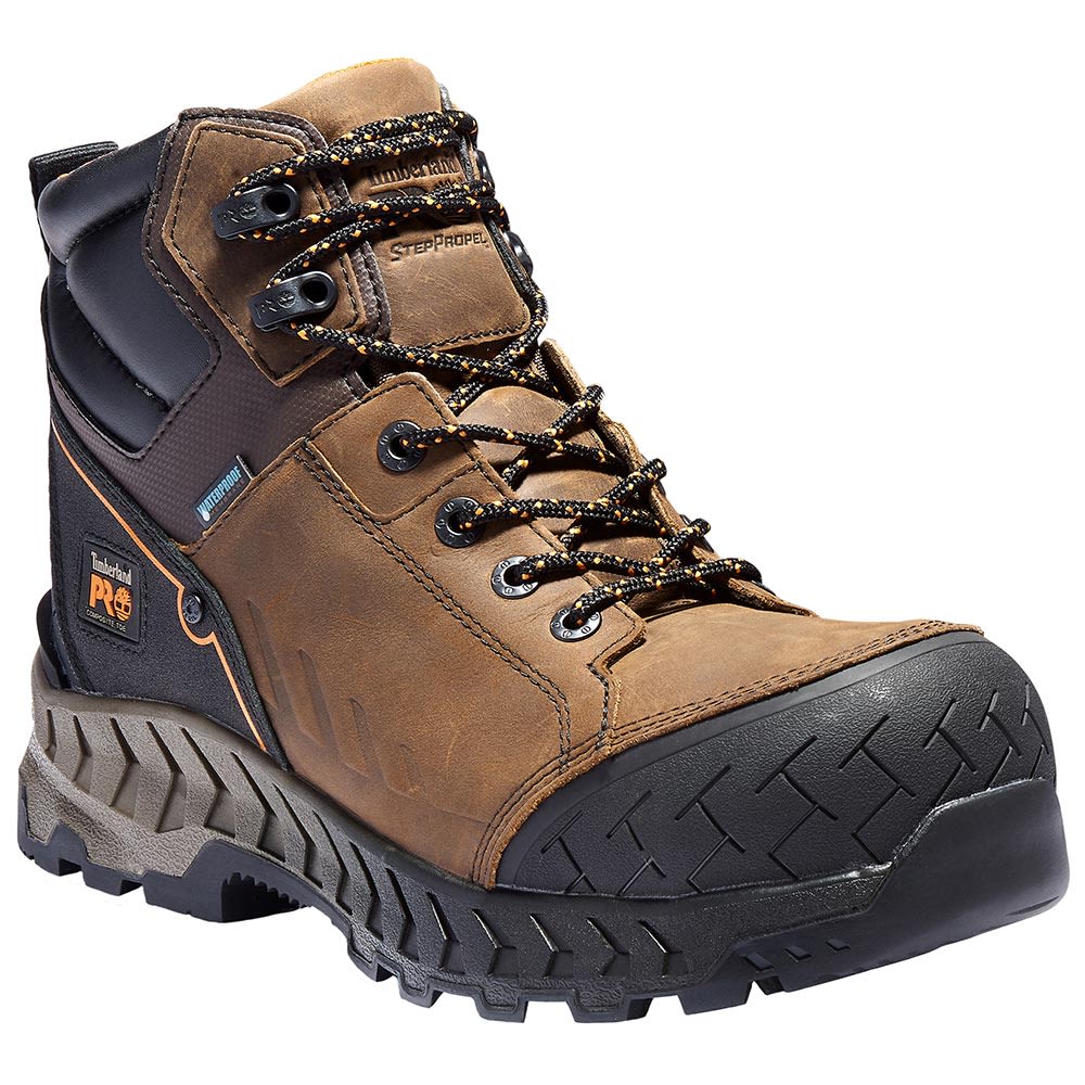 Timberland PRO Work Summit Composite Toe Work Boots - Mens Brown