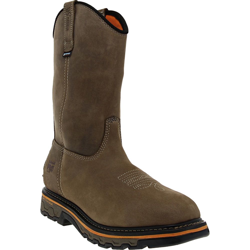Timberland PRO True Grit Soft Toe Non-Safety Toe Mens Boots Brown