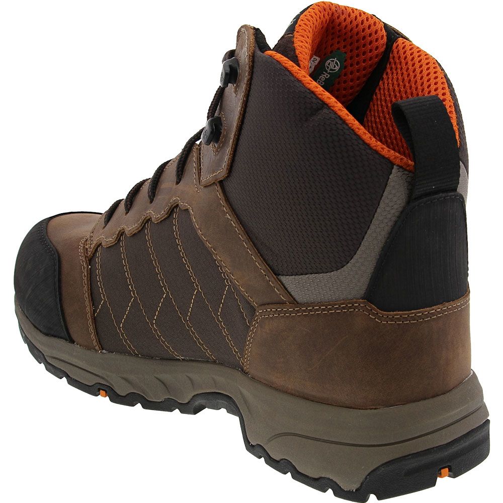 Timberland PRO Payload Composite Toe Work Boots - Mens Brown Back View