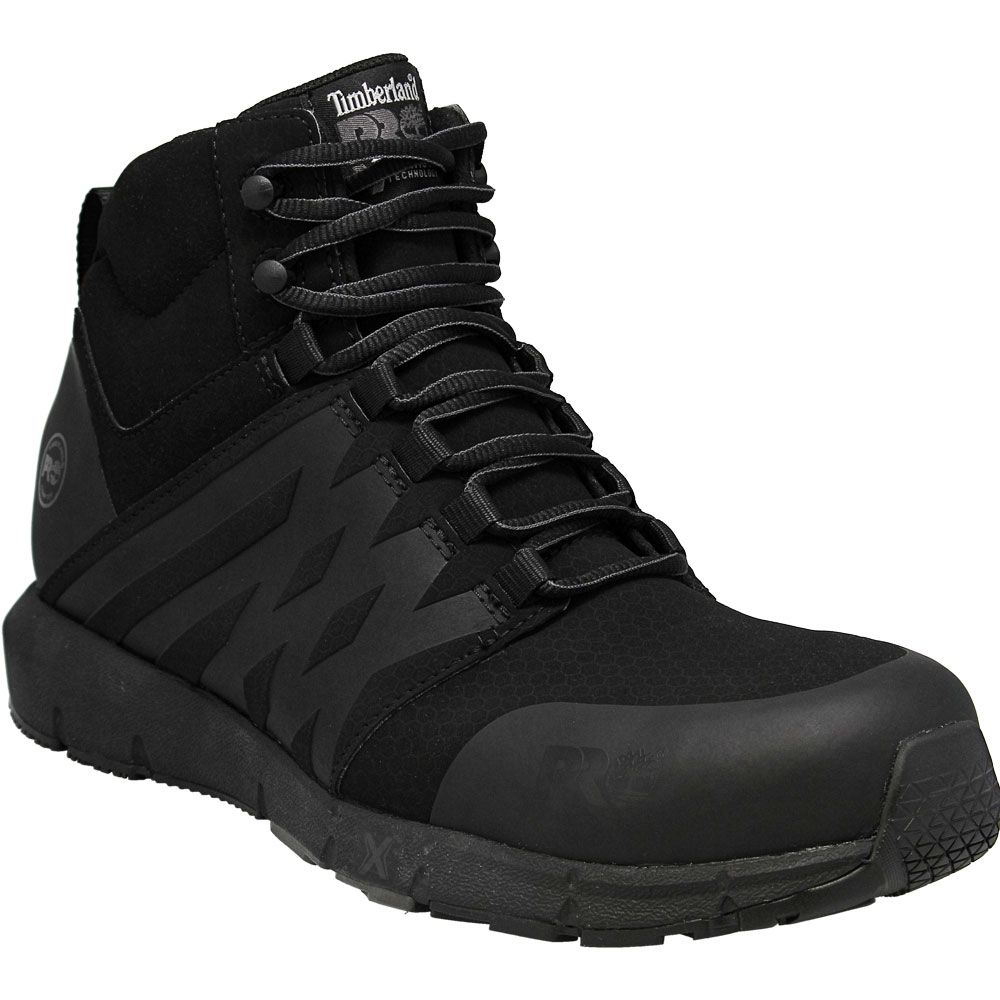 Timberland PRO Radius Raptek Mid Safety Toe Work Shoes - Mens Black