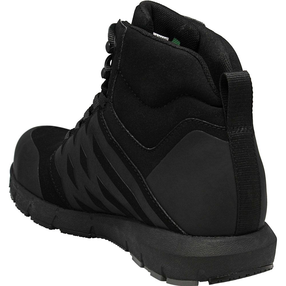 Timberland PRO Radius Raptek Mid Safety Toe Work Shoes - Mens Black Back View