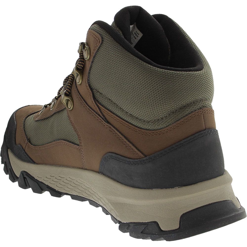 Timberland Lincoln Peak Lite Mid Mens Hiking Boots Brown Back View