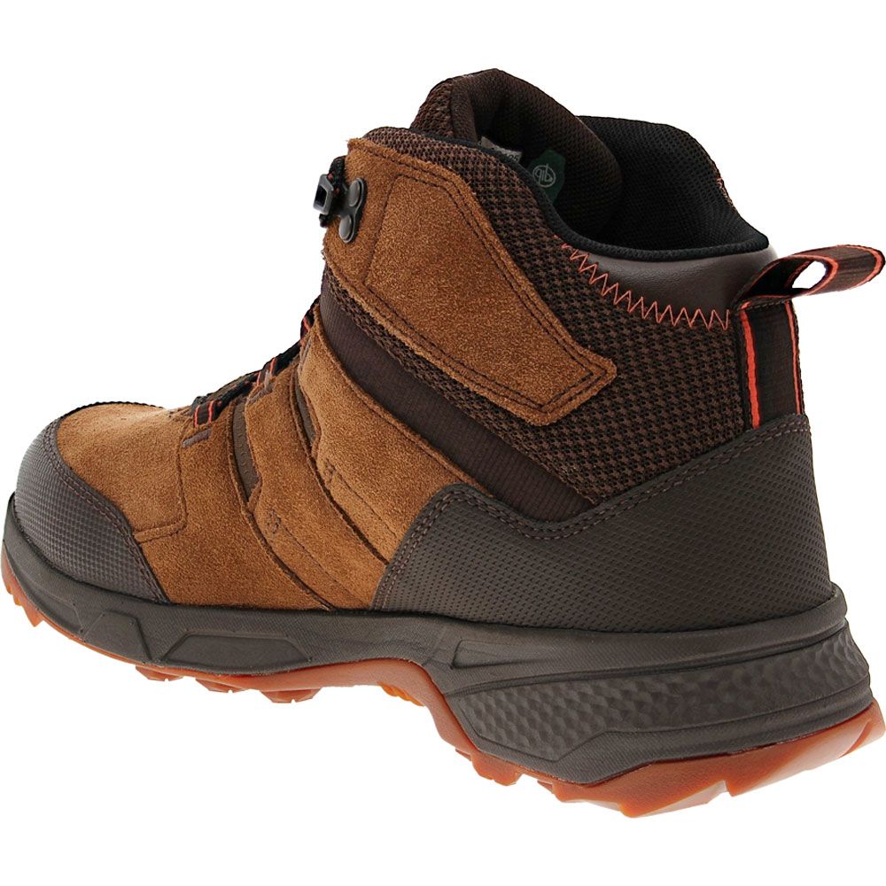 Timberland PRO Switchback Lt Safety Toe Work Boots - Mens Brown Back View