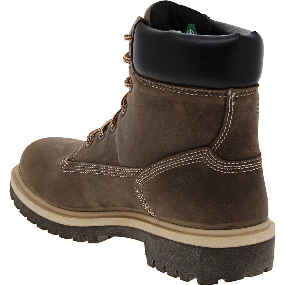 Timberland PRO Direct Attach Work Shoes - Womens Turkish Coffee Back View