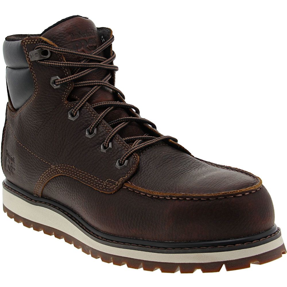 Timberland PRO Irvine Wedge Safety Toe Work Boots - Mens Brown