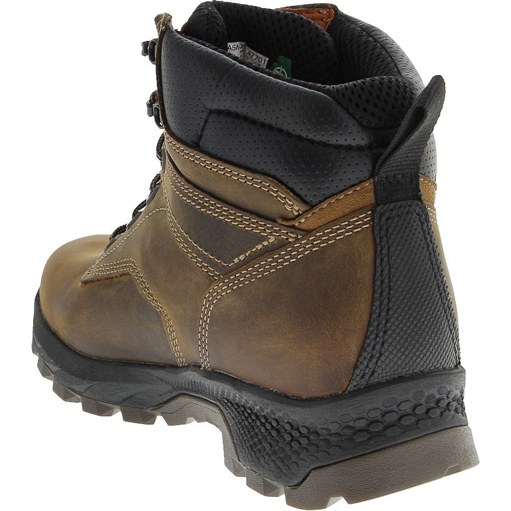 Timberland PRO Titan Ev Soft H2O Non-Safety Toe Work Boots - Mens Brown Back View