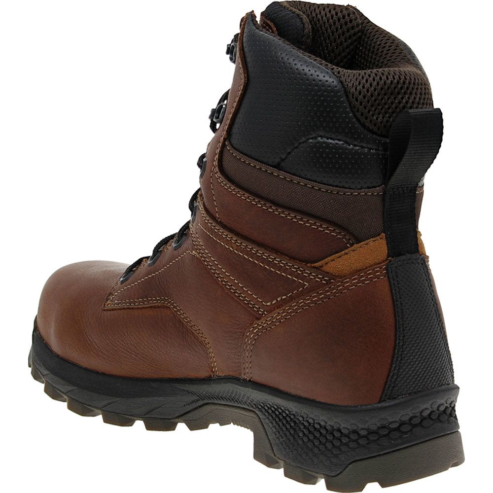 Timberland PRO Titan Ev 8in Composite Toe Work Boots - Mens Brown Back View