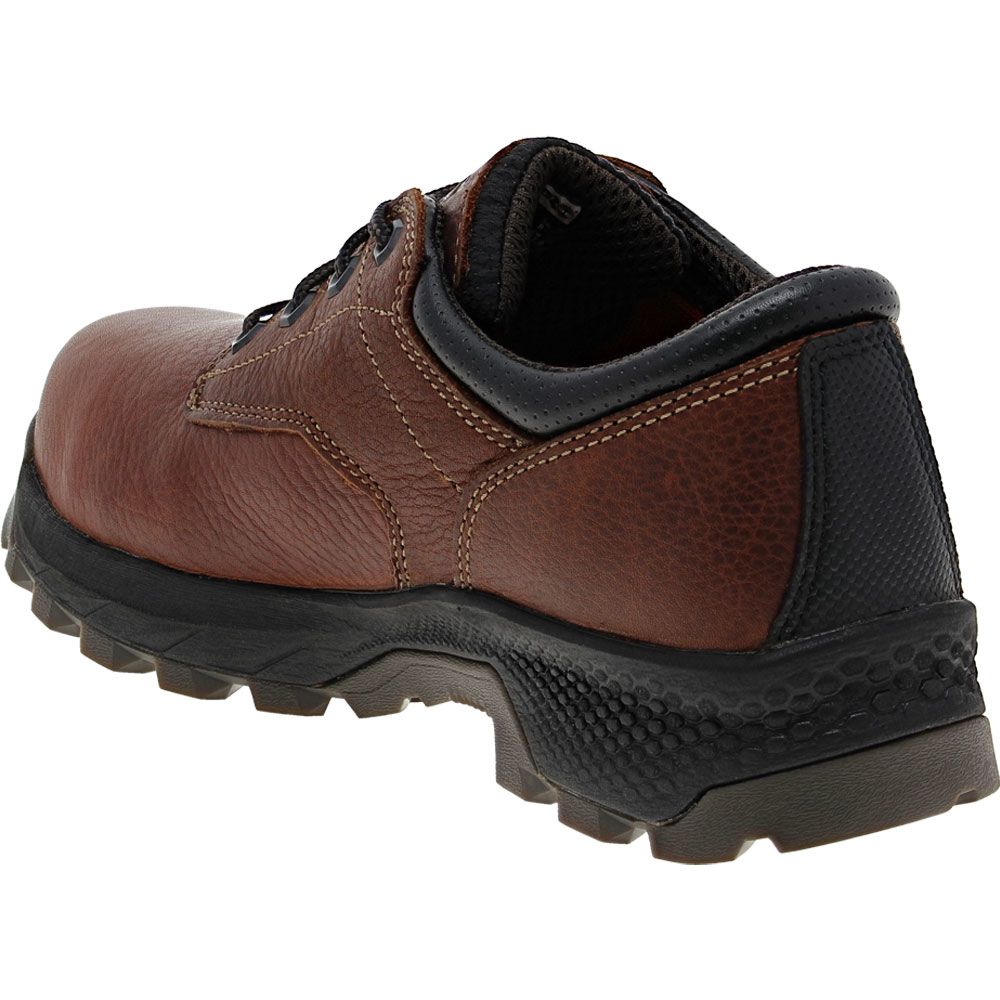 Timberland PRO Titan Ev Ox Composite Toe Work Shoes - Mens Brown Back View