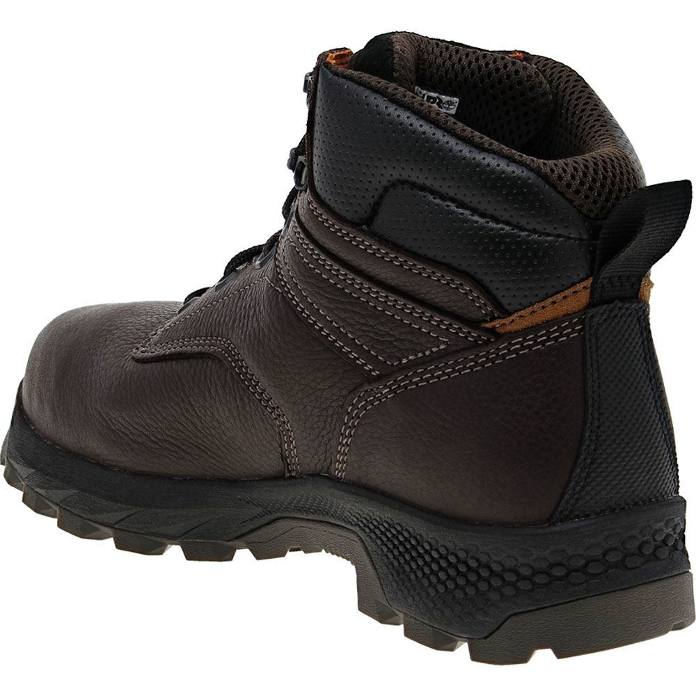 Timberland PRO Titan Ev Int Met Composite Toe Work Boots - Mens Brown Back View