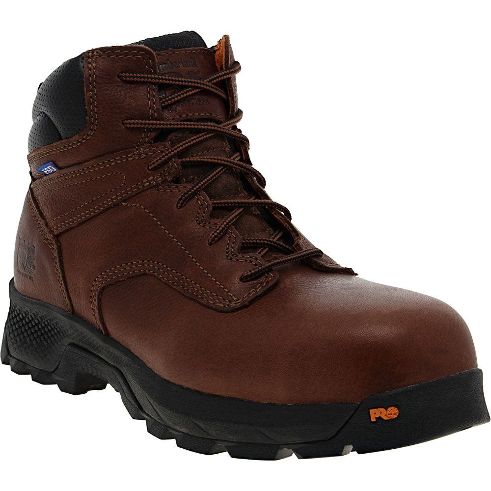 Timberland PRO Titan Ev Sd10 Safety Toe Work Boots - Mens Brown