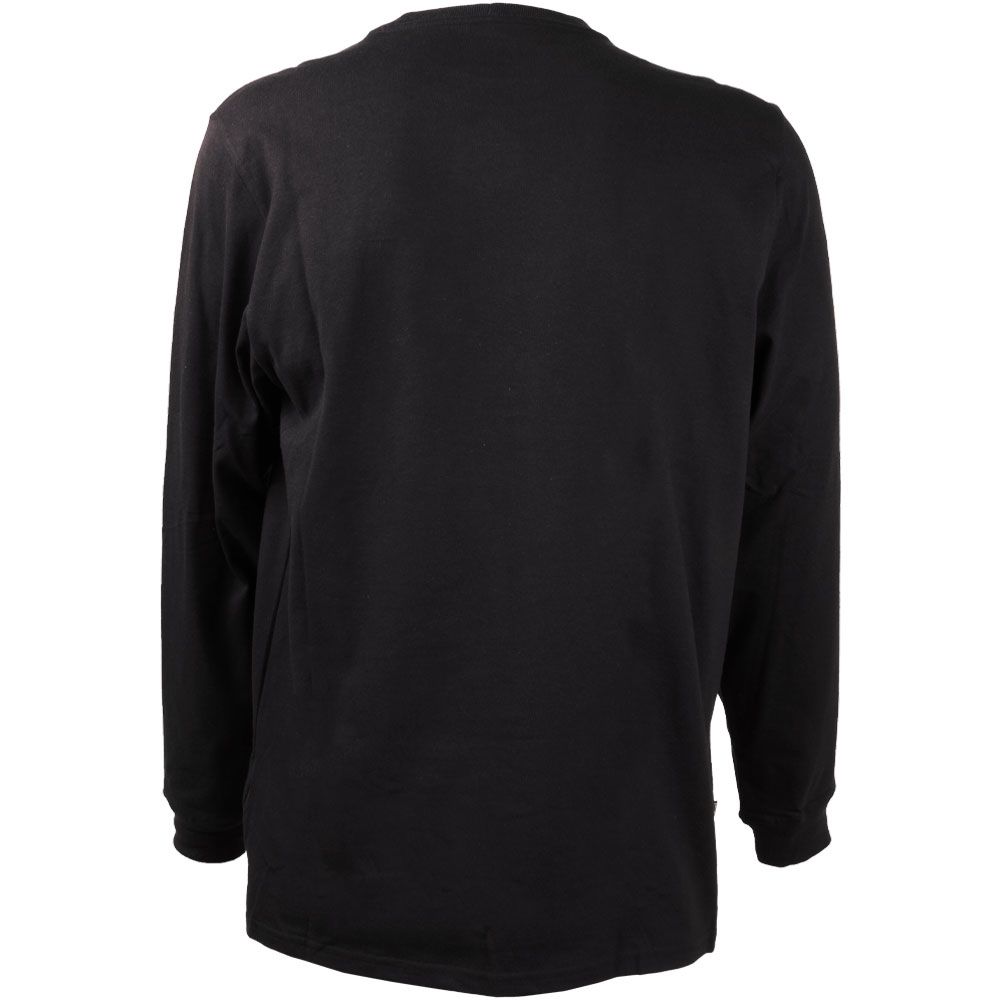 Timberland PRO Core Logo Long Sleeve T Shirt - Mens Black View 2