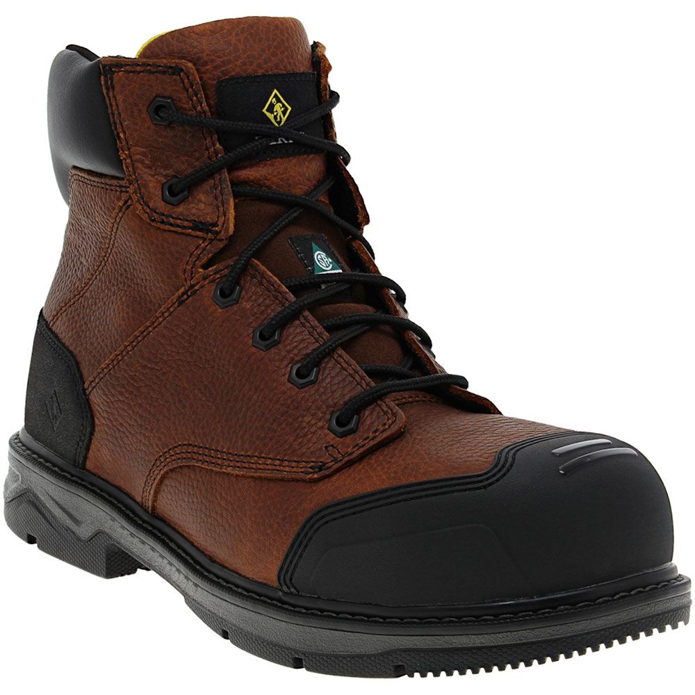 Tegopro Terra Patton Safety Toe Work Boots - Womens Brown