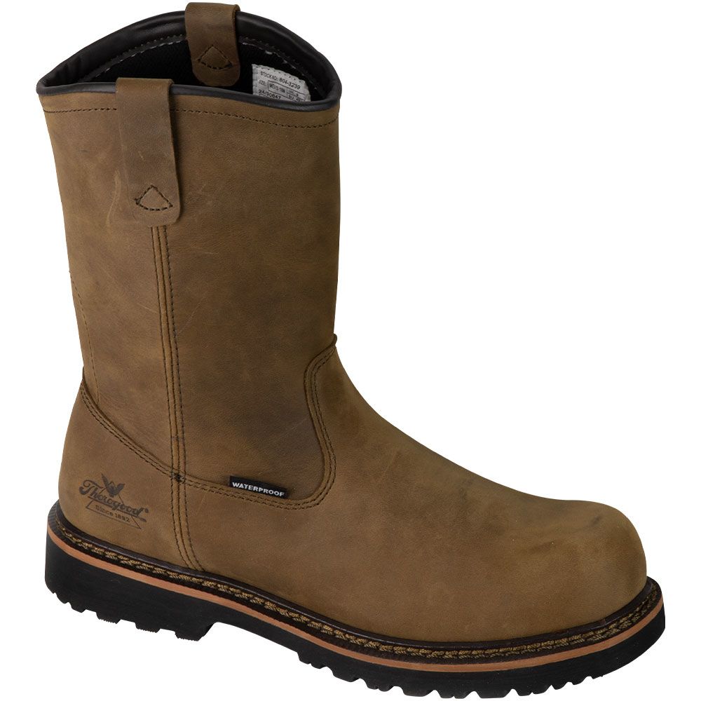 Thorogood 804-3239 Vseries Wp 8" Composite Toe Work Boots - Mens Brown Crazyhorse