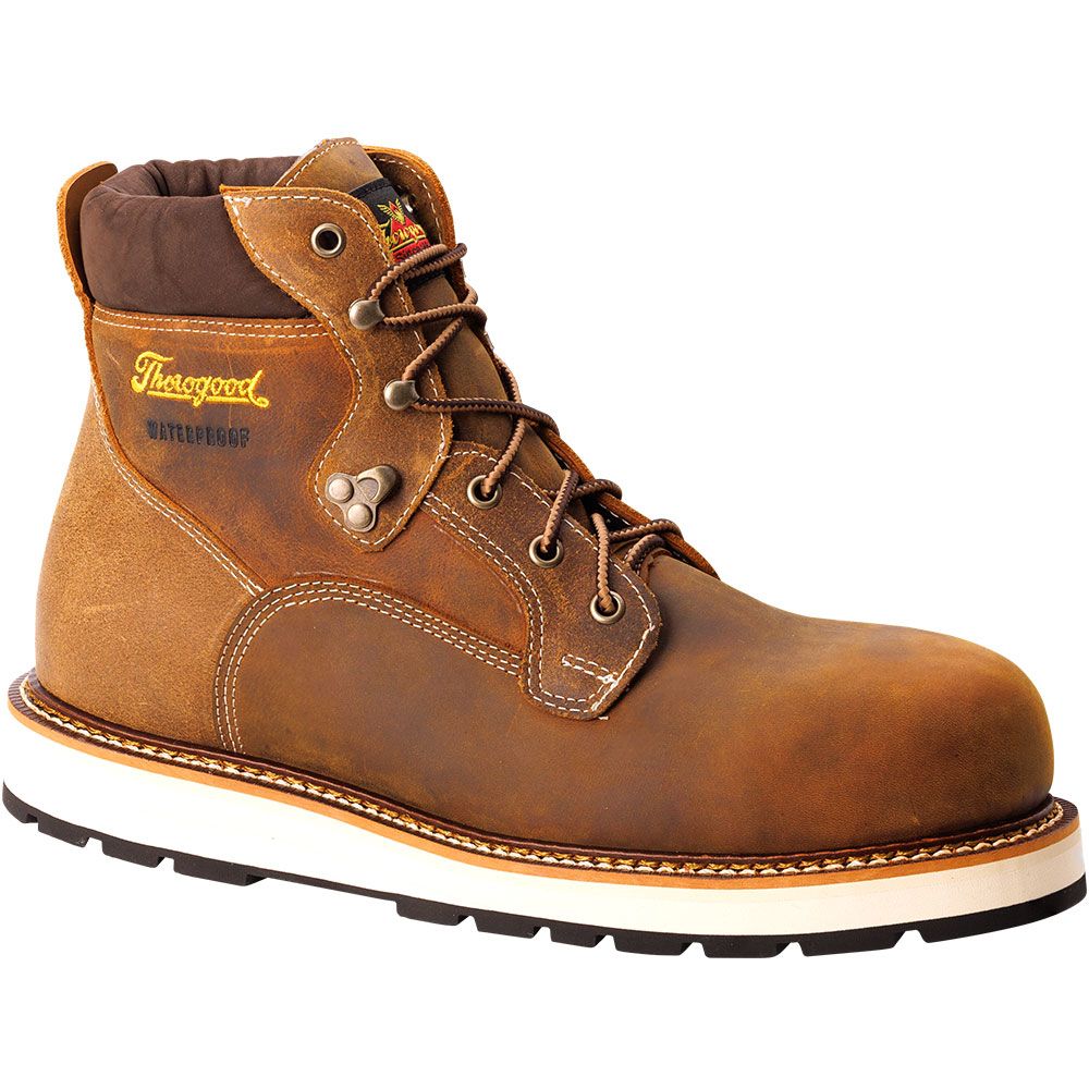 Thorogood 804-4146 Ironriver Wp Composite Toe Work Boots - Mens Brown
