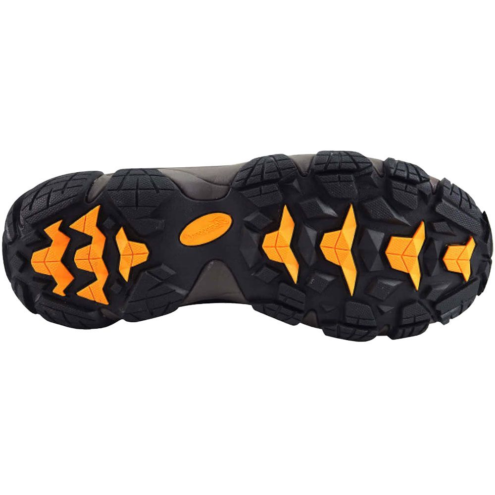 Thorogood 804-4291 Crosstrex Wp Composite Toe Work Shoes - Mens Brown Orange Sole View