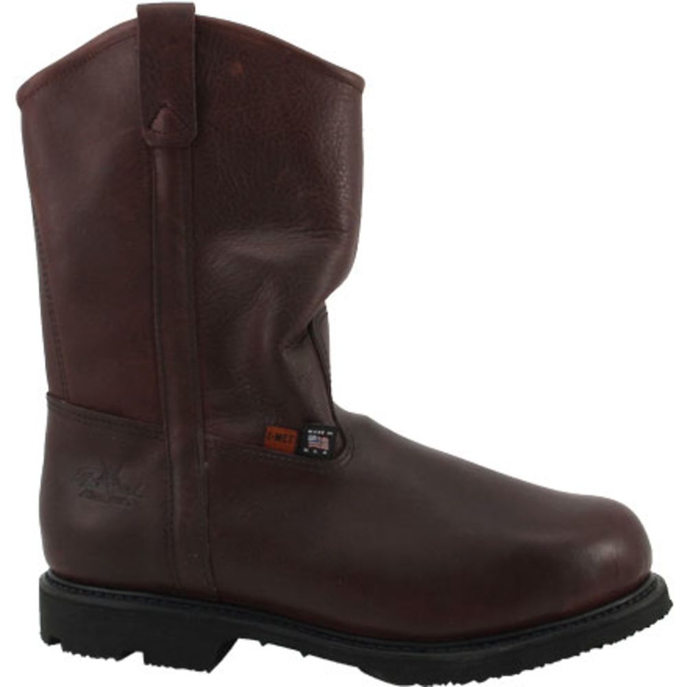 Thorogood 8044841 Safety Toe Work Boots - Mens Brown Side View