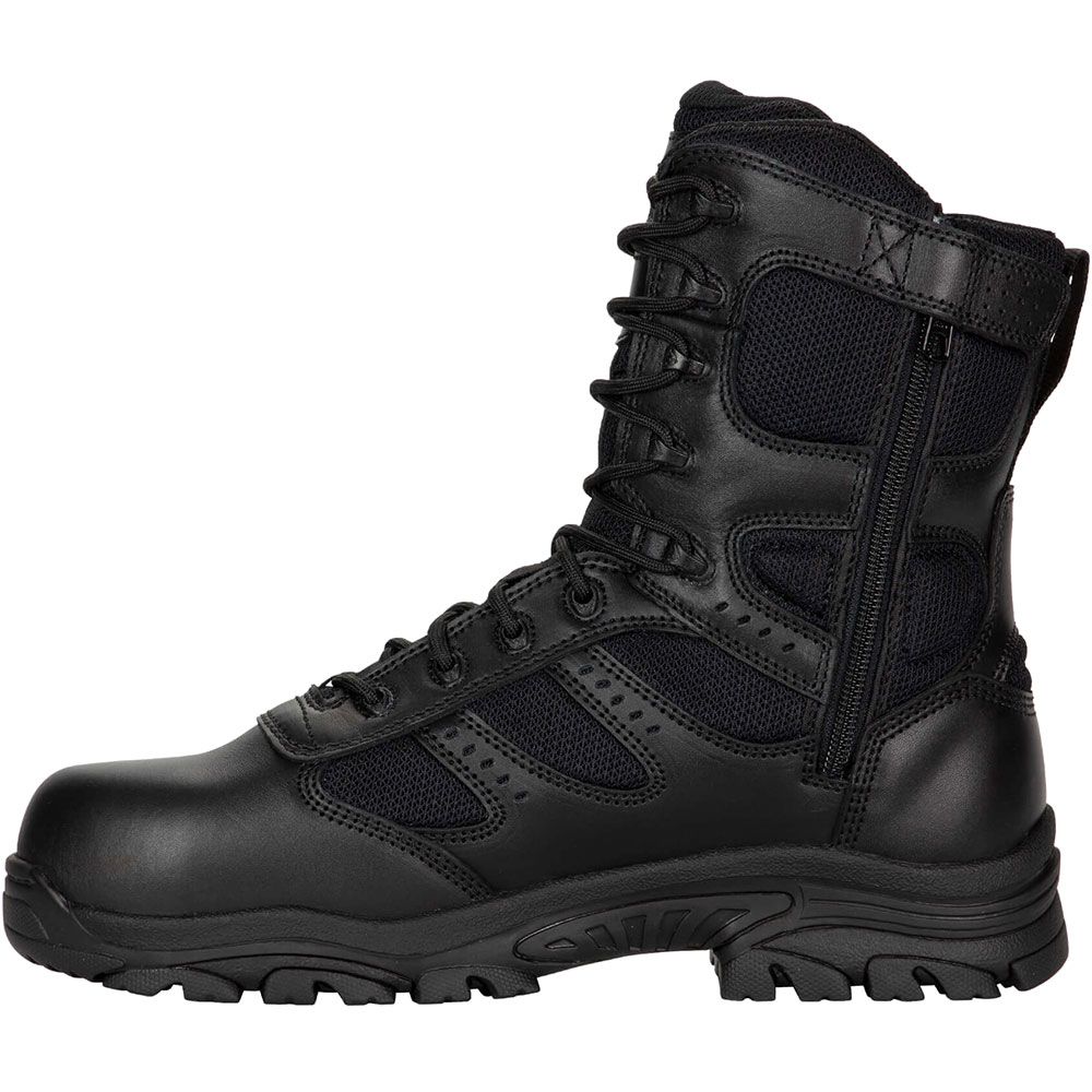 Thorogood 804-6191 Deuce Wp 8" Composite Toe Work Boots - Mens Black Back View
